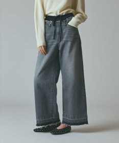 GRACE CONTINENTAL コンビデニムイージーパンツ