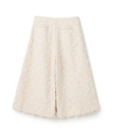 GRACE CONTINENTAL リボンヤーンフレアパンツ