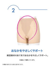 WACOAL ガードル 綿混ソフトガードル 通気性がよい(本体) おなかやさしくサポート 一枚ばき可能 ショート丈 【EverChic】 レディース GRC330 /ワコール