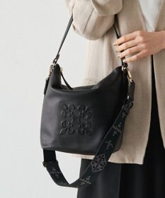 russet 《WEB限定》スタンダードミニショルダーバッグ <エンボスモノグラム>(CE-1718-WEB)