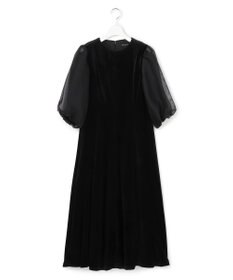 23区 【APPLAUDIR】ベロアコンビ ドレス