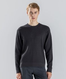 JOSEPH HOMME 【新柄】 ヴィスコースリンクス　クルーネックニット