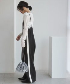 WEGO 【ANGIE VINTAGE】サイドラインサロペット