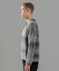 JOSEPH HOMME ヘアリーグラデーション　クルーネックニット