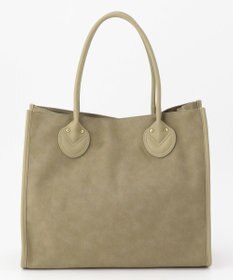 UNBILLION cachecache 丸手根革スクエアトートバッグ