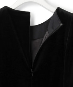 23区 【APPLAUDIR】ベロアコンビ ドレス