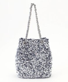 ANY SIS スパンコールチェーン バッグ