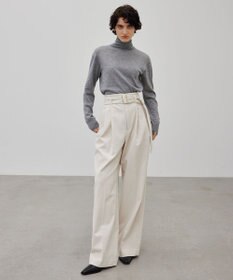 BEIGE， 【洗える】PASTEUR / ウエストベルト付きコーデュロイパンツ