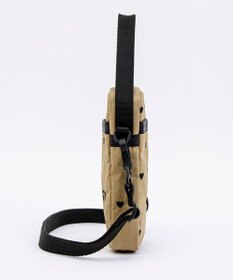 LeSportsac MINI PHONE CROSSBODY/モカブラックハートエンブロイダリー