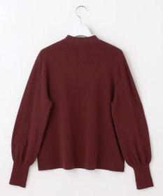 自由区 L レーヨンストレッチブラウスライク ニット