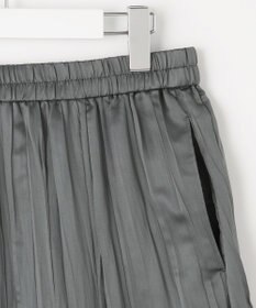 23区 【SLOW/一部店舗限定】リンクルサテン スカート