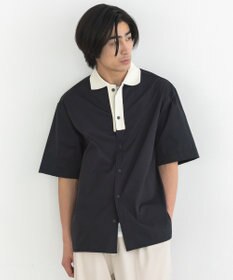 CRAFT STANDARD BOUTIQUE 【クールドライ】バイカラーニット衿ポロシャツ