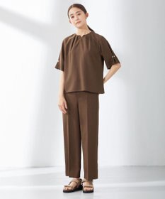 J.PRESS LADIES 【洗える・接触冷感】マルソースパンボイル パンツ