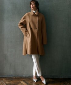 23区 【Oggi2月号掲載/洗える】ウォームストレッチ テーパード パンツ