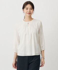 J.PRESS LADIES プロビスストライプ＆チェック カットソー