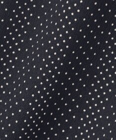 J.PRESS LADIES L 【洗える】ドットデシンプリント タック スカート