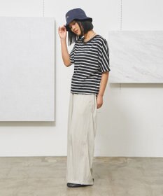 J.PRESS YORK STREET 【WOMEN】ボーダードルマン Tシャツ