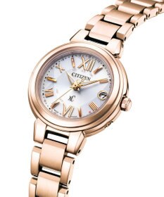 CITIZEN 【xC】エコ・ドライブ電波時計 ES9435-51A 手元を美しく彩るサクラカラー 日付・秒針あり