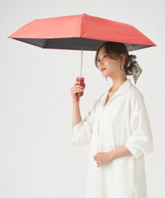 MOONBAT 【Pitaa】ハーフカプセル 無地 晴雨兼用日傘 折りたたみ傘 遮光率100%/UVカット率100%/UPF50+/遮熱効果/撥水加工/軽量/50cm
