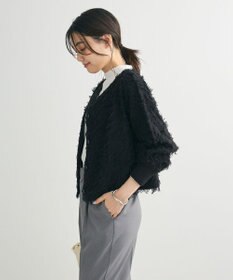 Green Parks フリンジニットカーディガン