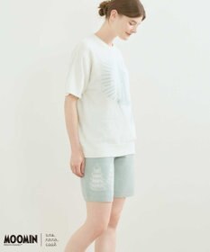 une nana cool 【ムーミン】なめらかふわふわプルオーバー&ハーフパンツセット