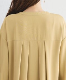 Tiaclasse 【洗える】とろみシャツチュニックブラウス