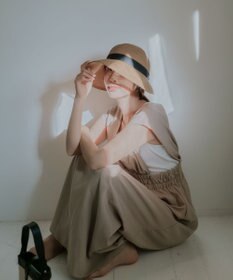 MOONBAT 【遮光98%以上/UPF50＋/UVカット】洗えるペーパーブレード前後差クロッシェ 手洗いOK/サイズ調整可能/抗菌防臭加工