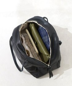 FOLNA RD ソフトレザーボストンバッグ M-SIZE