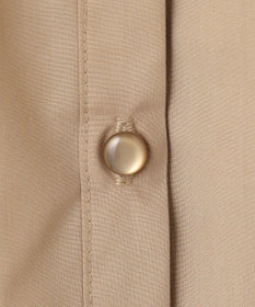 Feroux 袖チュールリボンスキッパー ブラウス