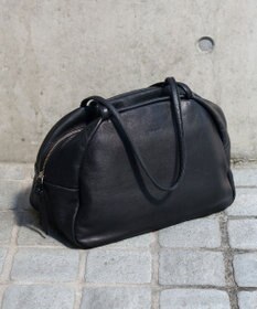 FOLNA RD ソフトレザーボストンバッグ M-SIZE