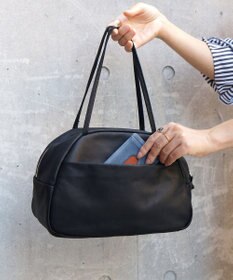 FOLNA RD ソフトレザーボストンバッグ M-SIZE