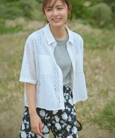 ANY L 【洗濯機可/接触冷感/UVカット】汗ジミ防止テレコノースリーブプルオーバー