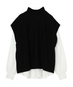 Green Parks ＳＥＴ２点モックネックカノコベスト＋ロンＴＥＥ