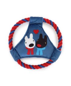 PET PARADISE リサとガスパール  ロープフリスビー トイ