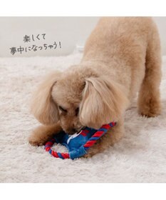 PET PARADISE リサとガスパール  ロープフリスビー トイ