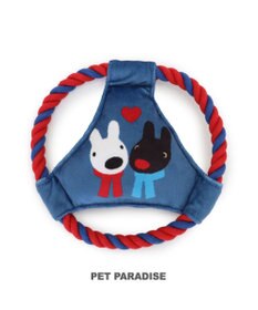 PET PARADISE リサとガスパール  ロープフリスビー トイ