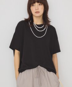 AMERICAN HOLIC 半袖コクーンカットプルオーバー