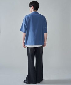 WEGO クレープオープンカラーシャツ（SS）