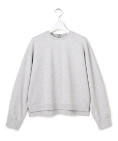 23区 S 【WEB＆一部店舗限定】クリアコットンテリー ストライプフリル スウェット