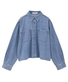 AMERICAN HOLIC Ｗポケットデニムショートシャツ