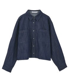 AMERICAN HOLIC Ｗポケットデニムショートシャツ