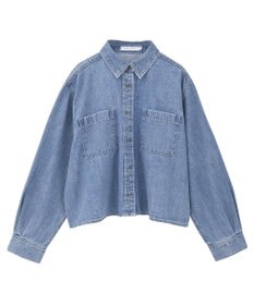 AMERICAN HOLIC Ｗポケットデニムショートシャツ