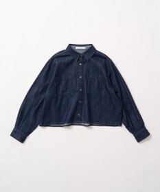 AMERICAN HOLIC Ｗポケットデニムショートシャツ