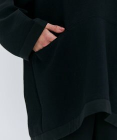 BEIGE， 【洗える】POMONA / Vネックフード付プルオーバー