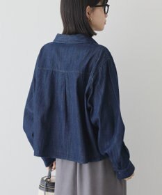 AMERICAN HOLIC Ｗポケットデニムショートシャツ