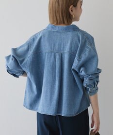 AMERICAN HOLIC Ｗポケットデニムショートシャツ