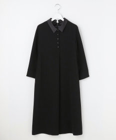 J.PRESS LADIES S 【2way】セラテリーダブルクロス 襟付き ワンピース