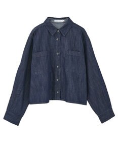 AMERICAN HOLIC Ｗポケットデニムショートシャツ