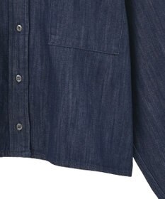 AMERICAN HOLIC Ｗポケットデニムショートシャツ