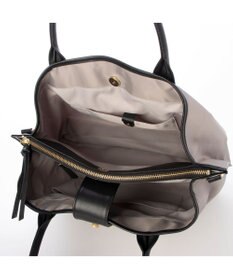 UNBILLION ペルケ perche / ナイロン×牛革付属ユーティリティ2wayトート